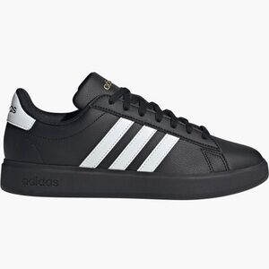 Adidas Classic Black Sneakers with White Stripes